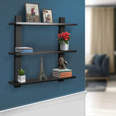 Asymmetric Floating Shelf (3-Tier) - Sorbus Home